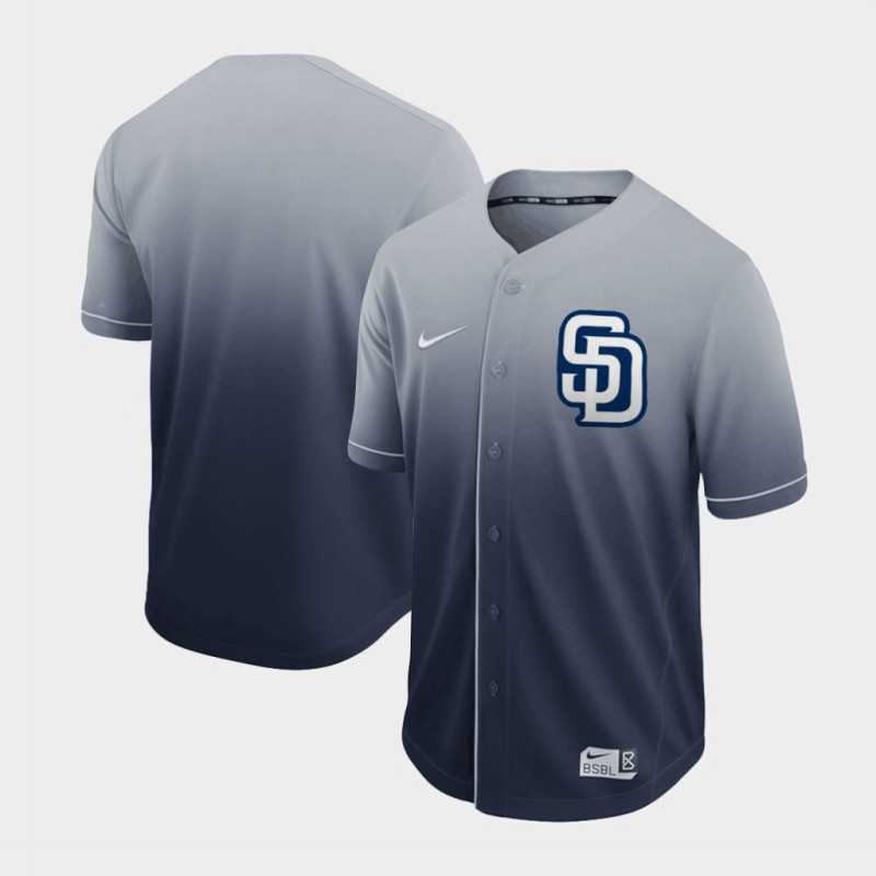 Padres Blank Gray Drift Fashion Jersey Dzhi,We sell and wholesale Padres Blank Gray Drift Fashion Jersey Dzhi on line form chian!